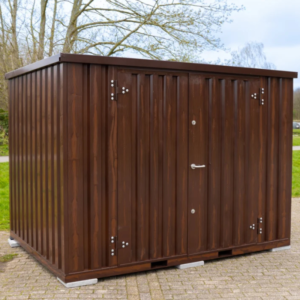 Container imitation bois 3 x 2 mètres